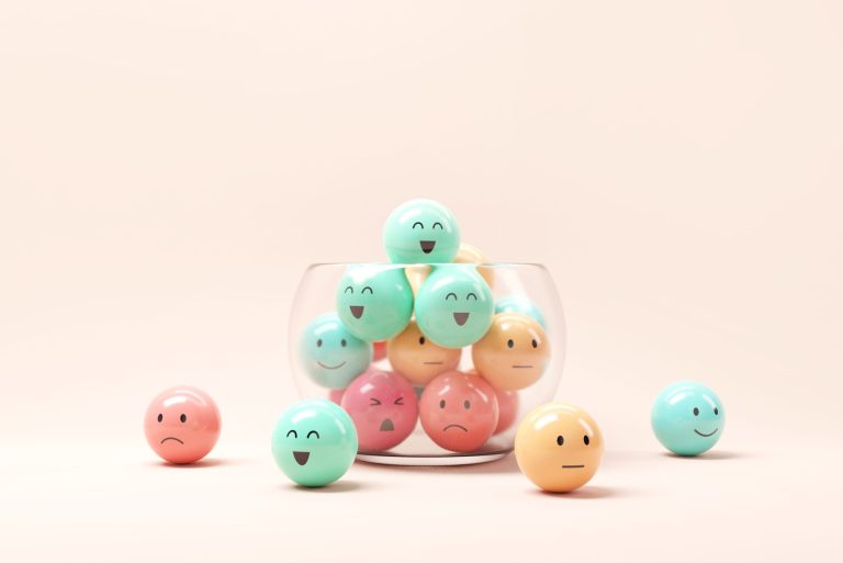 Reputation management services featured photo. set emojis both sad and happy