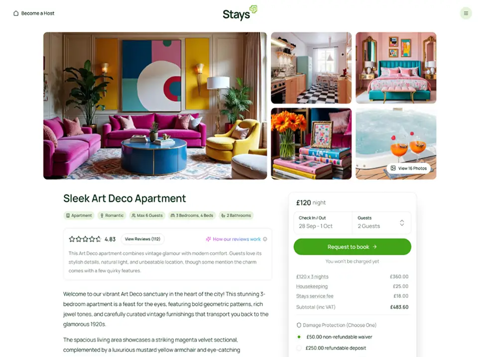 TUA Stays Concept Design